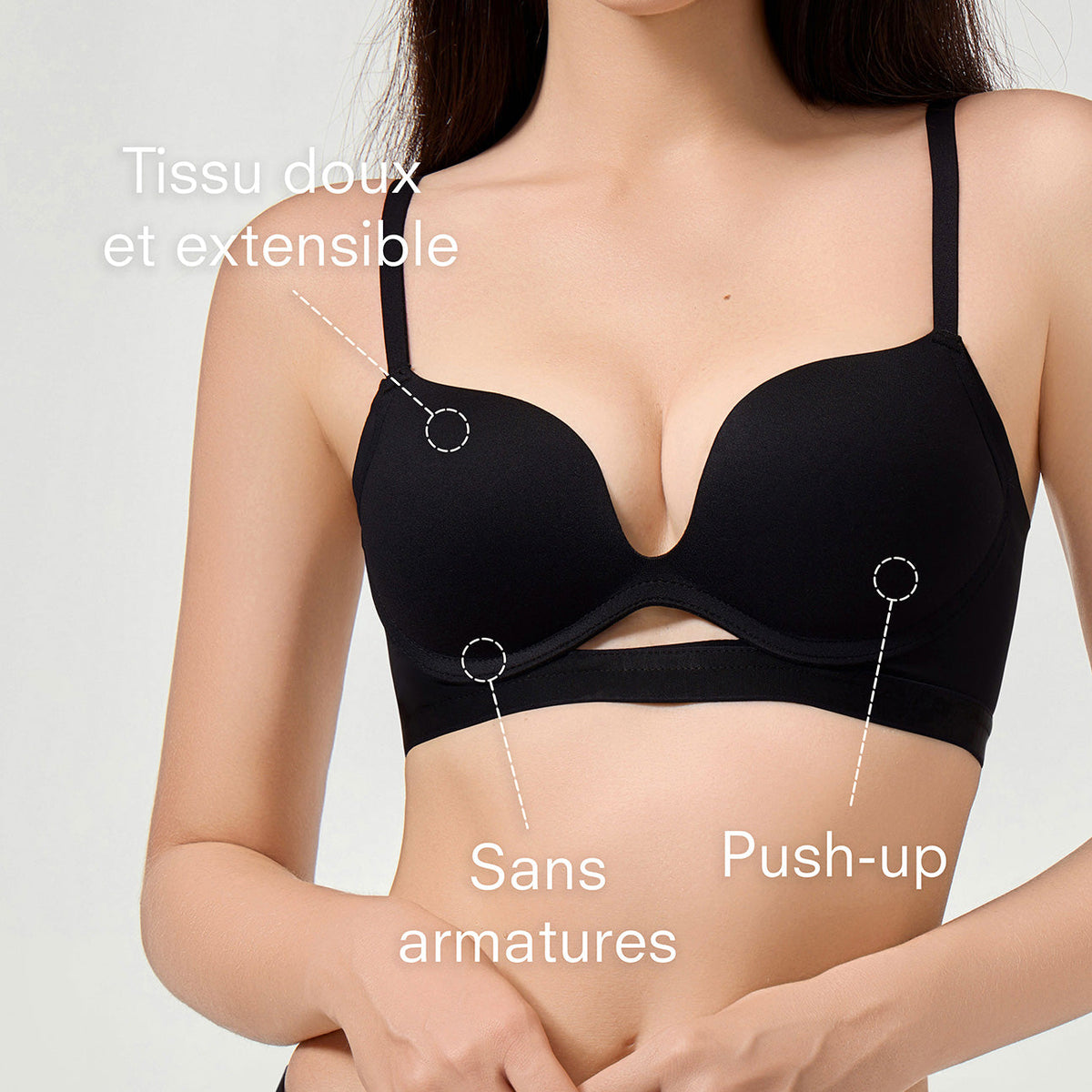 Office Elegance - Wireless Push-up Bra OTO